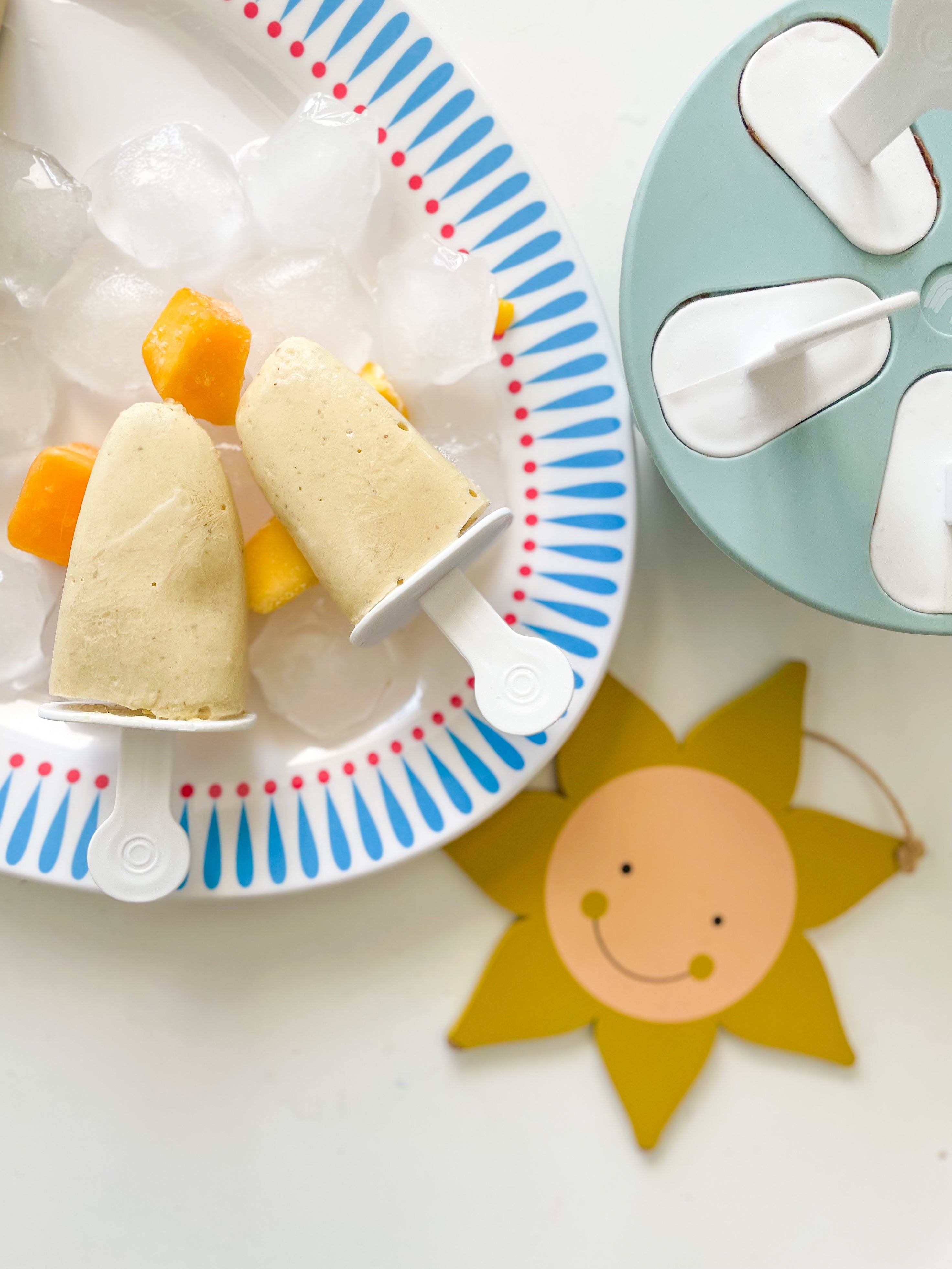 Mangoglass med smak av kokos