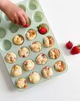 Små muffinsformar i minimuffinsform silikon