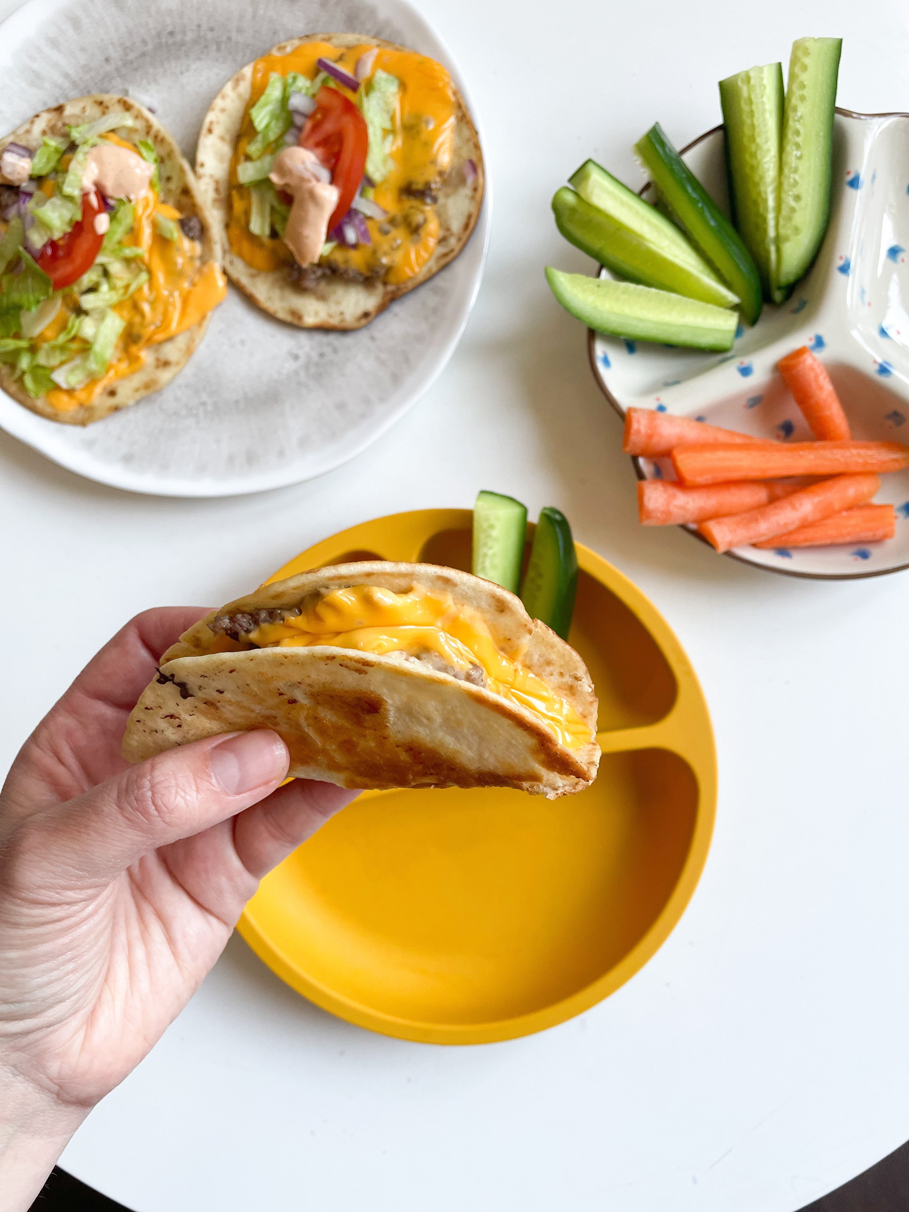 Smash Burger Taco