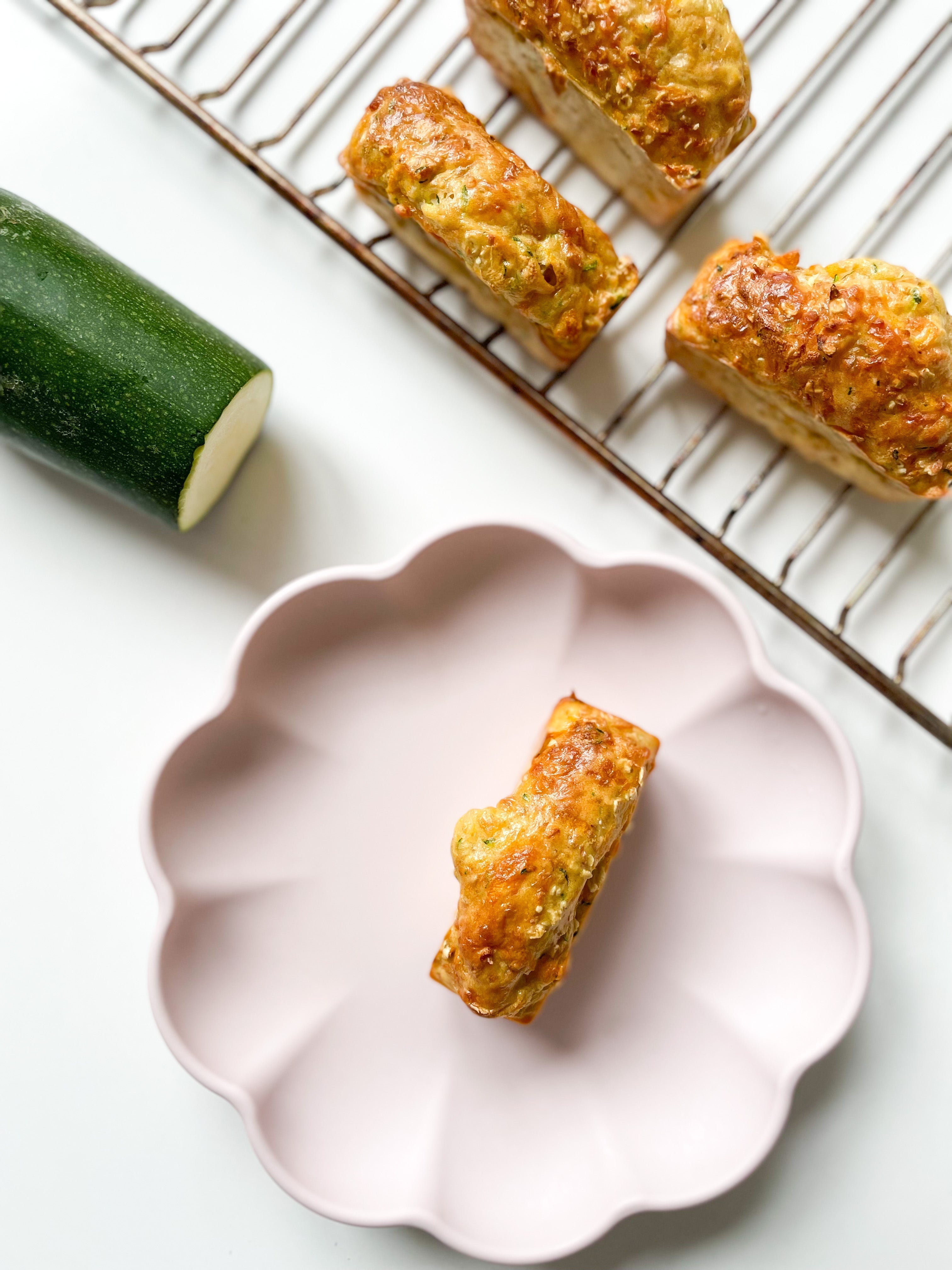Saftiga zucchinibröd