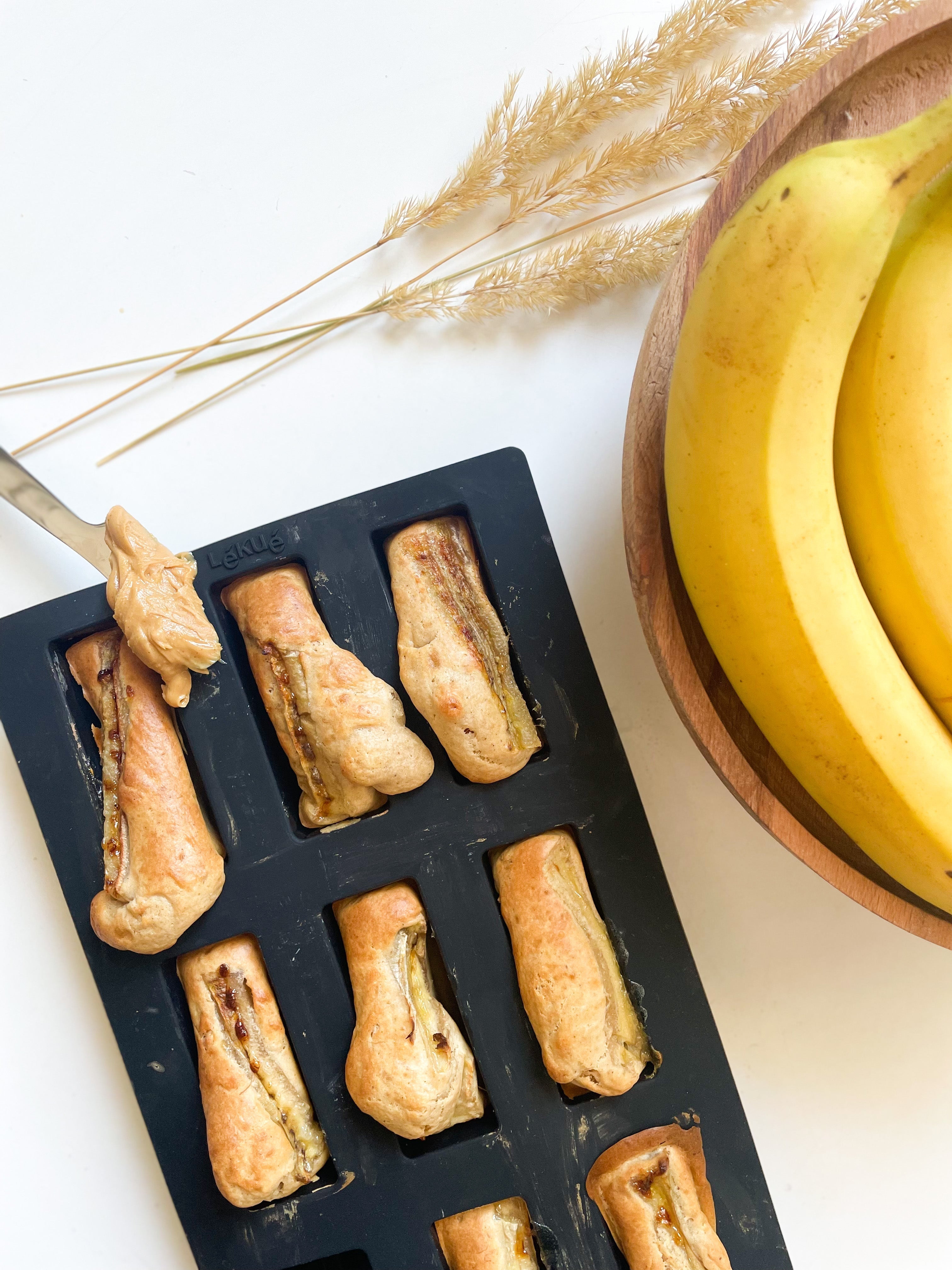 Mini bananbröd