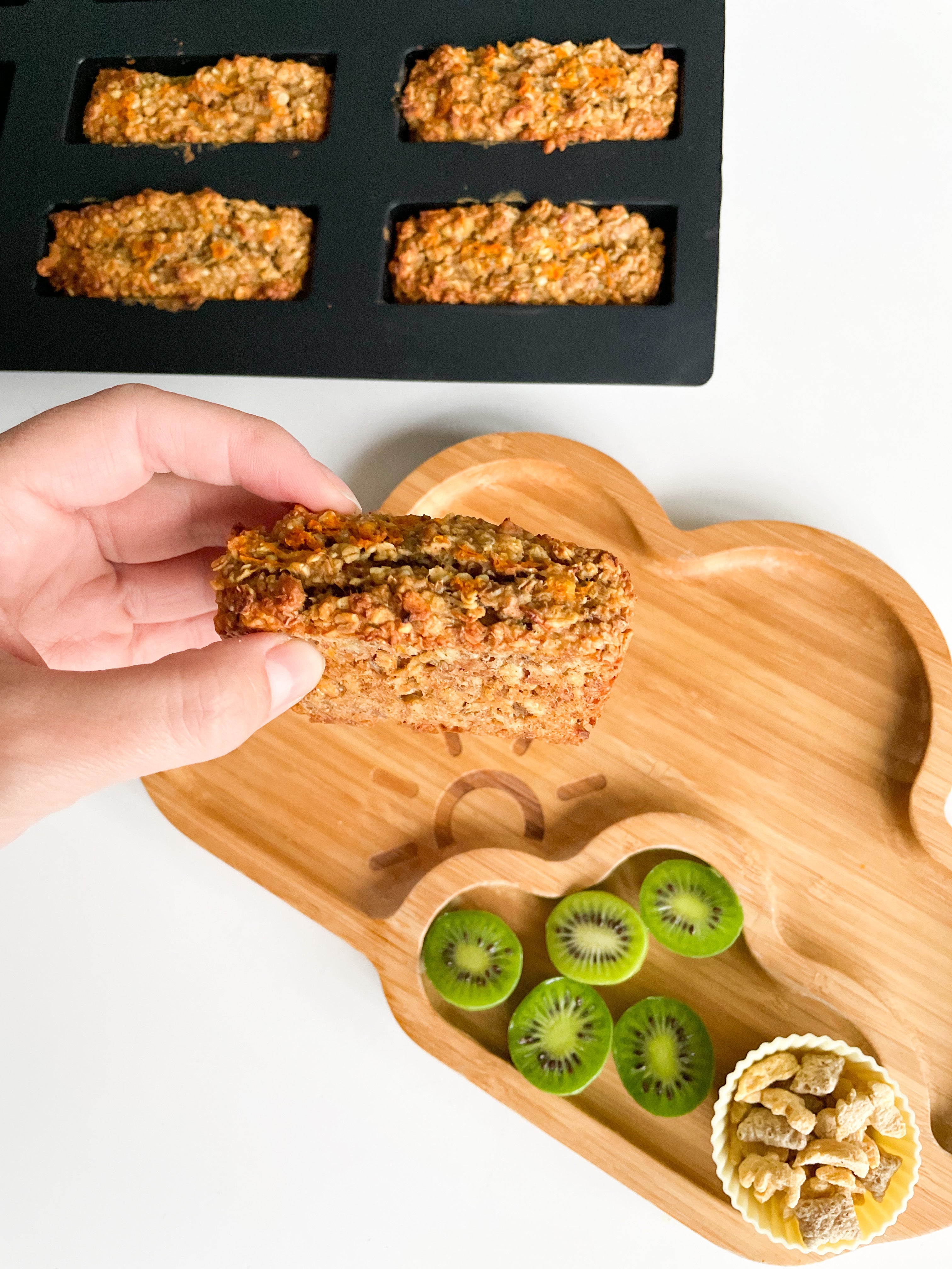 Morots- och zucchinibröd