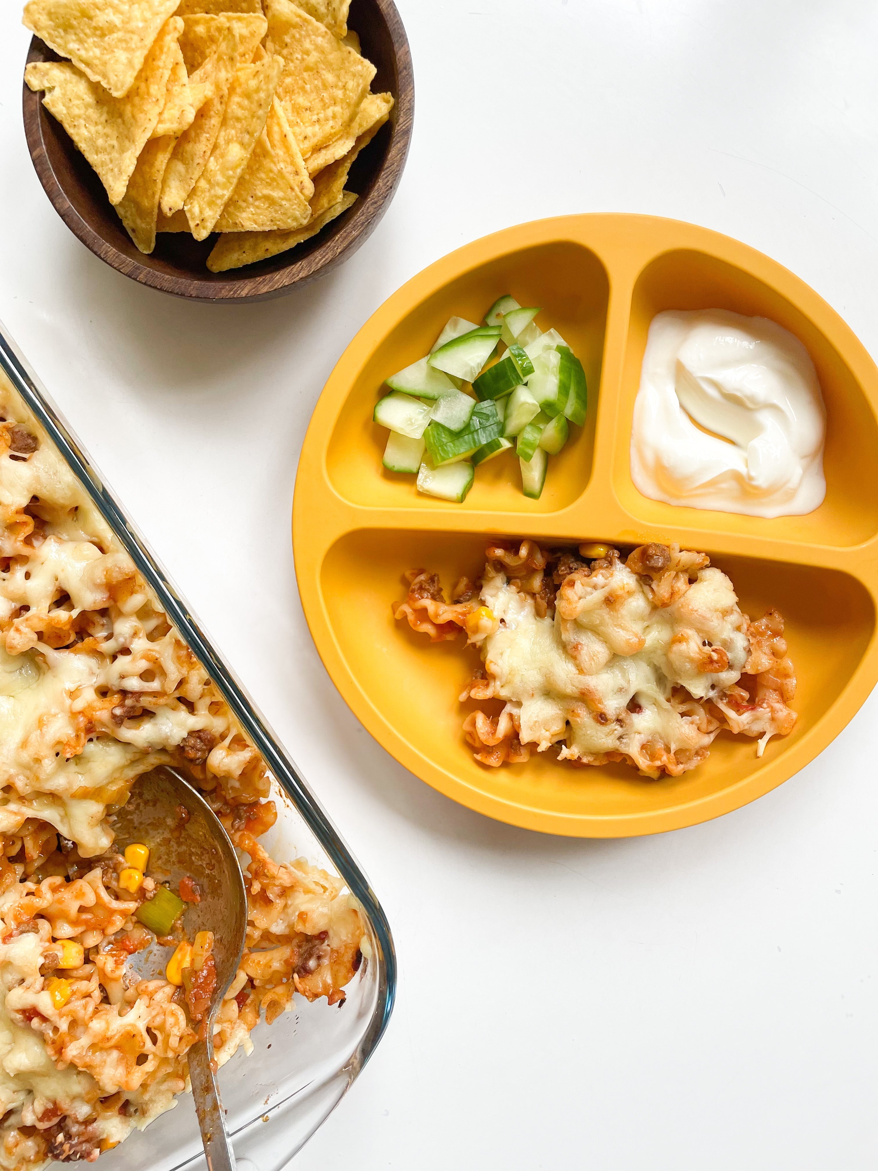 Kycklinggratäng med parmesan