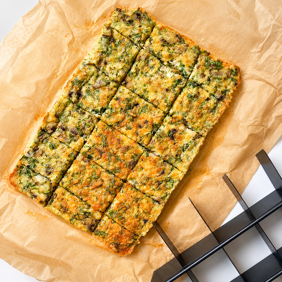 Sheet pan frittata